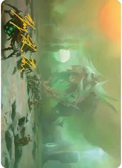 Green Sun's Twilight Art Card (Gold-Stamped Signature) 39 MTG NM - ASONE - Image 1