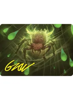 Spinner of Souls Art Card (13/54) (Gold-Stamped Signature) MTG NM - ASFDN - Image 1