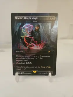 Noctis's Death Magic - Damn - Final Fantasy Secret Lair Grimoire *FOIL* - Image 1
