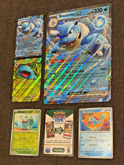 Pokemon TCG: Blooming Waters 151 Premium Collection Promo Cards Only! - Image 1