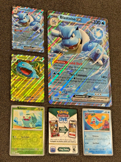 Pokemon TCG: Blooming Waters 151 Premium Collection Promo Cards Only! - Image 2