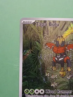 Pokemon Scarlet & Violet Shrouded Fable Tapu Bulu 065/064 Illustration Rare - Image 2