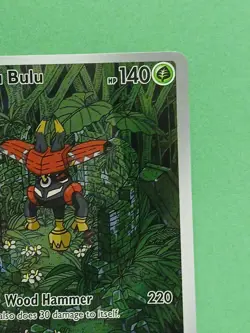 Pokemon Scarlet & Violet Shrouded Fable Tapu Bulu 065/064 Illustration Rare - Image 3