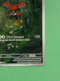 Pokemon Scarlet & Violet Shrouded Fable Tapu Bulu 065/064 Illustration Rare - Image 4