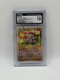 CGC 10 Gem Mint Graveler Reverse Foil 44/110 Legendary Collection (2002) - Image 1