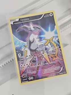 Pokemon Arceus Promo Holo Basic XY XY116 130 HP Card 2016 English - Image 3
