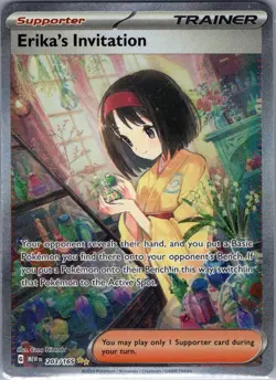 Erika's Invitation 203/165 SIR SV: Scarlet & Violet 151 - Pokemon Card - NM - Image 1