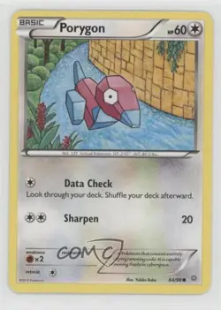 Porygon Pokemon XY Ancient Origins #64 - Image 1