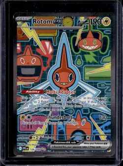 2025 Pokemon Phantasmal Flames Rotom ex Special Illustration Rare #126/094 - Image 1