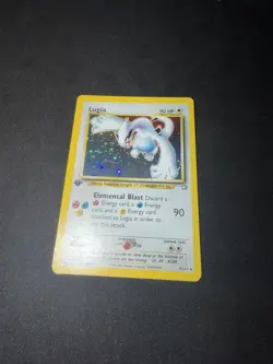 Pokemon Neo Genesis Lugia 9/111 Holo Rare 1st Edition 90 HP (2000) - Image 3