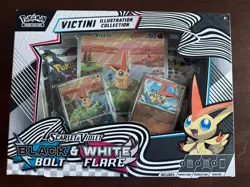 Pokemon TCG Black Bolt & White Flare Unova Victini Illustration Collection Box - Image 1