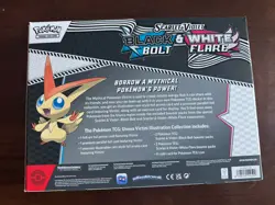Pokemon TCG Black Bolt & White Flare Unova Victini Illustration Collection Box - Image 4