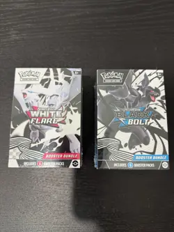 Pokemon Scarlet & Violet White Flare & Black Bolt Booster Bundle - Image 3