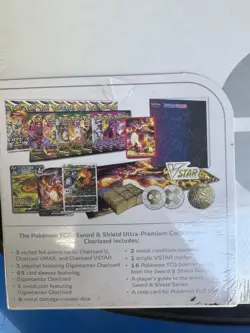 #1 Lot of (3) Pokemon SWSH Charizard Ultra Premium Collection UPC Boxes Sealed - Image 2