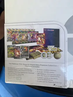 #1 Lot of (3) Pokemon SWSH Charizard Ultra Premium Collection UPC Boxes Sealed - Image 4