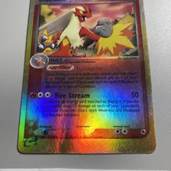 Blaziken - Ruby & Sapphire Reverse Holo Rare - 3/109 Vintage Pokemon Tcg - Image 2