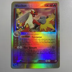 Blaziken - Ruby & Sapphire Reverse Holo Rare - 3/109 Vintage Pokemon Tcg - Image 4