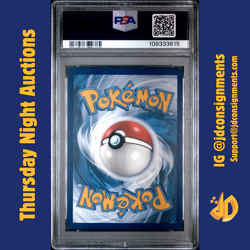 2024 Pokemon SSP Surging Sparks Illect. Rare Holo Feebas PSA 9 #198/191 - Image 2