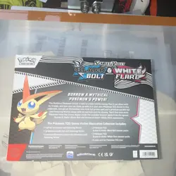 Pokemon TCG Scarlet & Violet Black Bolt White Flare Victini Collection Box - Image 2