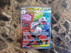 Mega Scrafty EX 285/217 Special Illustration Rare Ascended Heroes Pokemon - NM - Image 1