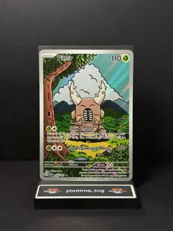 Pokemon Twilight Masquerade Illustration Rare Pinsir #168 - Image 1