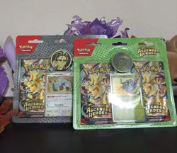 Pokemon TCG LOT OF 2 Ascended Heroes 2 Pack Blister Tangela & Komala Brand New - Image 1