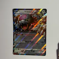 Bloodmoon Ursaluna ex 141/167 Double Rare Twilight Masquerade Pokemon NM/M TWM - Image 1