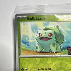 Bulbasaur Pokemon TCG Scarlet & Violet 151 Best Buy Stamped Promo Sealed 001/165 - Image 5