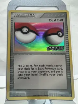 DUAL BALL #89/113 HOLOFOIL POKEMON ex DELTA SPECIES STAMPED NEAR MINT - Image 1