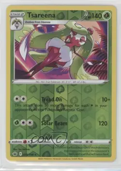 Tsareena Reverse Foil Pokemon Sword & Shield Chilling Reign #015 - Image 1