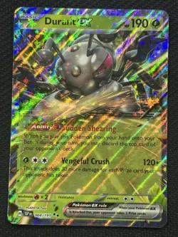 Pokemon Durant ex 004/191 Sv08 Surging Sparks Double Rare Holo Full Art 190HP - Image 1