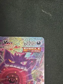 Pokemon Gengar VMAX Secret Rare Alternate Art Holo 271/264 Fusion Strike - Image 4