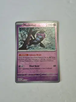 Munkidori 095/167 Rare Twilight Masquerade Pokemon Reverse Holo Near Mint - Image 1
