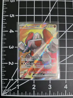 Regirock ex DRI 214/182 Pokemon Destined Rivals NM/M - Image 1