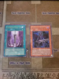 YUGIOH GUARDIAN BAOU + WICKED-BREAKING FLAMBERGE BAOU DCR RARE UNLIMITED ED NM - Image 1