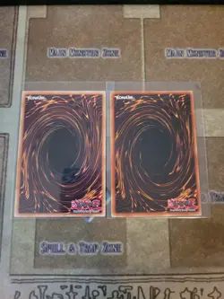 YUGIOH GUARDIAN BAOU + WICKED-BREAKING FLAMBERGE BAOU DCR RARE UNLIMITED ED NM - Image 2