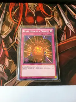 YUGIOH TCG 3X BLAST HELD BY A TRIBUTE DPRP-EN034 COMMON 1ST EDITION - Image 1