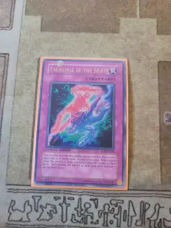 YUGIOH EXCHANGE OF THE SPIRIT SP1-EN004 ULTRA LIMITED ED NM - Image 1