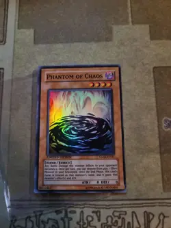 YUGIOH PHANTOM OF CHAOS GLAS-ENSE1 SUPER LIMITED ED VLP - Image 2