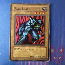 * Yu-Gi-Oh! - MP - Pale Beast SDK-031 Vintage (US Seller - Image 1