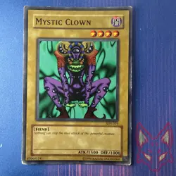 * Yu-Gi-Oh! - MP - Mystic Clown SDY-019 Vintage (US Seller - Image 1