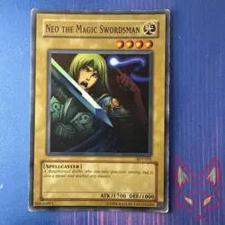 * Yu-Gi-Oh! - MP - Neo The Magic Swordsman SDY-035 Vintage (US Seller - Image 1