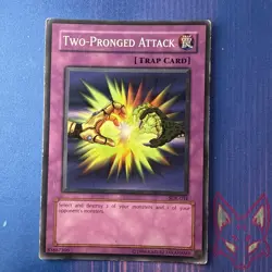 * Yu-Gi-Oh! - MP - Two-Pronged Attack SDK-034 (US Seller - Image 1