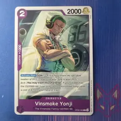 One Piece - PRB-01 - Vinsmoke Yonji OP06-066 - C - US Seller - Image 1