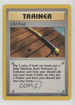 Old Rod Pokemon Neo Revelation #64 2001 - Image 1