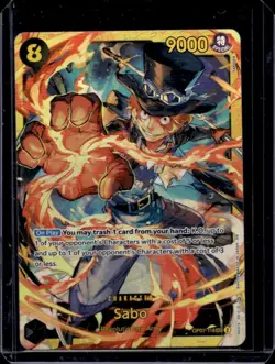 2025 One Piece The Best Vol. 2 Sabo Promo #OP07-118 - Image 1