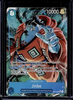2026 One Piece Azure Sea's Seven Jinbe Super Rare #OP14-049 - Image 1
