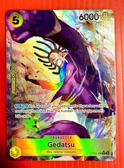 One Piece TCG Gedatsu OP05-102 Alt Art Awakening of the New Era English OP05 NM - Image 2