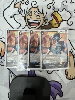One Piece CCG Monkey.D.Luffy Op15-092 English X 4 - Image 1