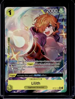 2025 One Piece Carrying On His Will Lilith Rare #OP13-113 - Image 1
